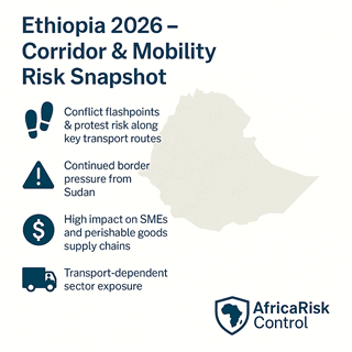 Corridor & Mobility Risk in Ethiopia A Critical Factor for 2026 Operations